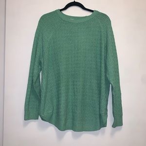 Mint Green Crew Neck Sweater